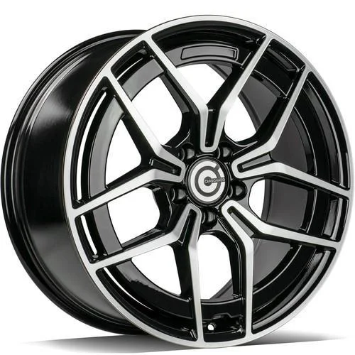 Statusfälgar STYLISH Black Front Polished 9x19 5/112 ET45