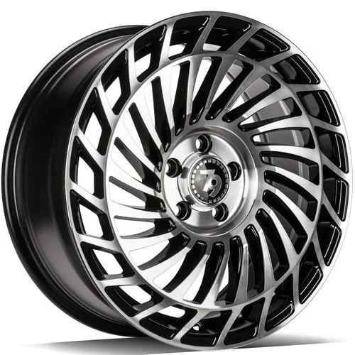 Statusfälgar SCF-K Black Front Polished 8x18 5/112 ET45