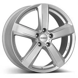 Däckline DEZENT TU silver Silver 7.5x18 5/108 ET49