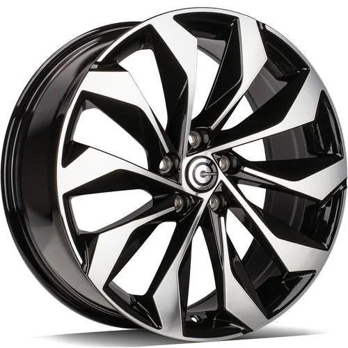 Statusfälgar Phantom Black Front Polished 7.5x18 5/112 ET43