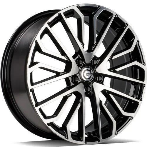 Statusfälgar Brilliant Black Front Polished 8x19 5/112 ET45