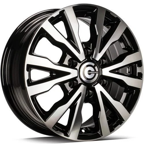Statusfälgar Hero Black Front Polished 6.5x16 6/130 ET54