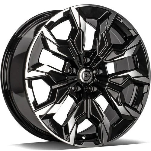 Statusfälgar Grand Black Front Polished 8x18 5/120 ET30