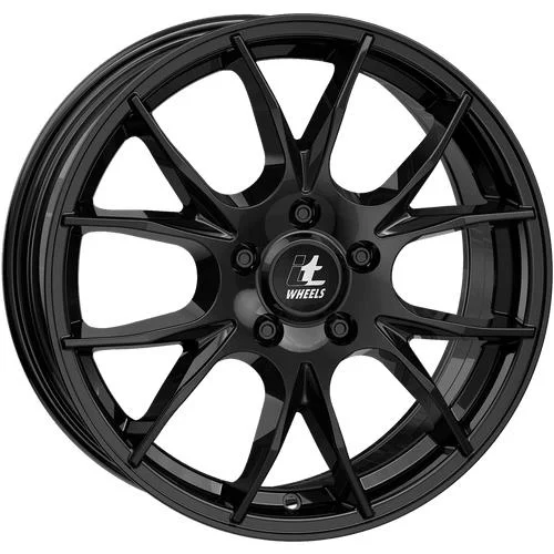 Däckline IT WHEELS KIRA Black Gloss Black 6.5x16 5/100 ET40