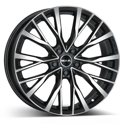 OCL MAK Kent blk/pol 8.5x20 5/108 ET42
