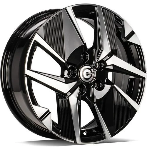 Statusfälgar LOIRE Black Front Polished 6.5x16 5/108 ET40