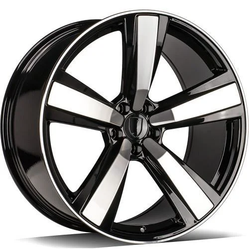 Statusfälgar PLAYER Black Front Polished 10x21 5/112 ET19