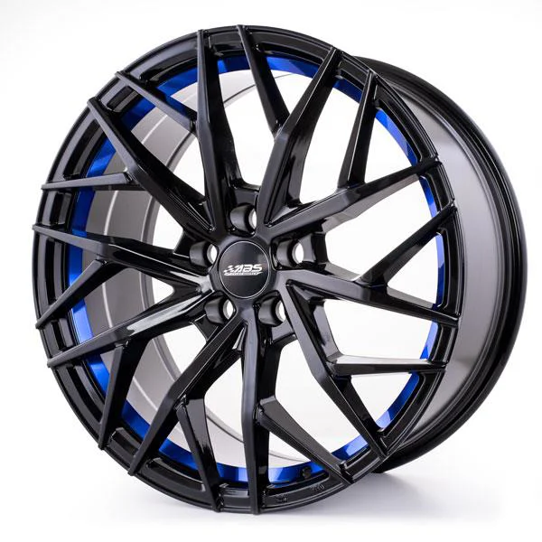 ABS Netto ABS 334 BLACK / BLUE STRIPE 8x18 5/112 ET38