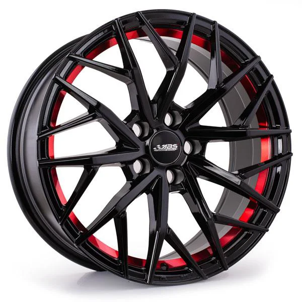 ABS Netto ABS 334 BLACK / RED STRIPE 8x18 5/110 ET38