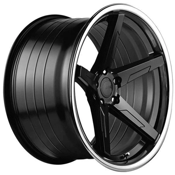 ABS Netto ABS F55 BLACK / SS LIP 8.5x19 5/110 ET35