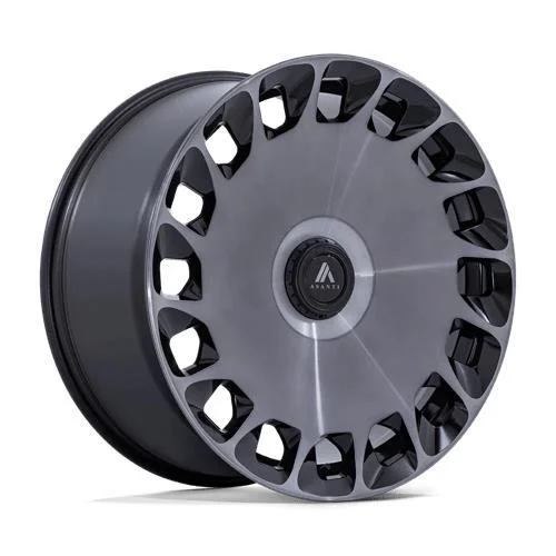 Statusfälgar AB045 ARISTOCRAT GLOSS BLACK MACHINED FC W/ DDT