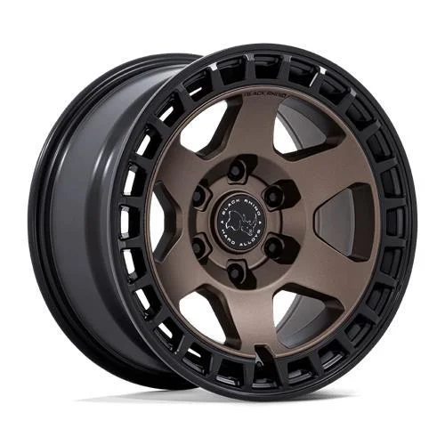 Statusfälgar BR022 BAHARI BURNT BRONZE W/ MATTE BLACK LIP 8.5x17 6/139,7 ET-10
