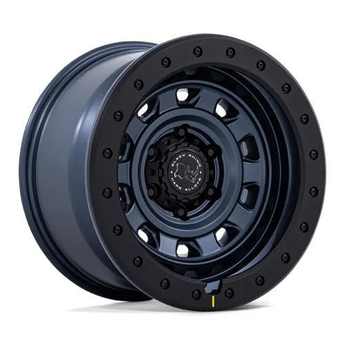 Statusfälgar BR023 XPLORER METALLIC BLUE W/ BLACK ROCK GUARD 9x17 6/139,7 ET12