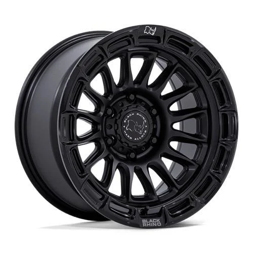 Statusfälgar BR025 RIVAL MATTE BLACK W/ GLOSS BLACK LIP 9x20 5/127 ET1