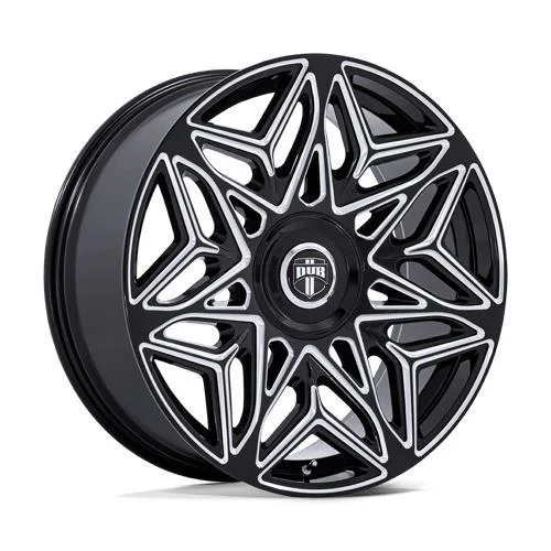 Statusfälgar DC274 ANOMALY GLOSS BLACK MILLED 9x24 5/115/120 ET15
