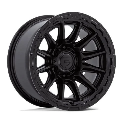 Statusfälgar FC866 PISTON BLACKOUT W/ GLOSS BLACK LIP 8.5x17 5/114,3 ET25