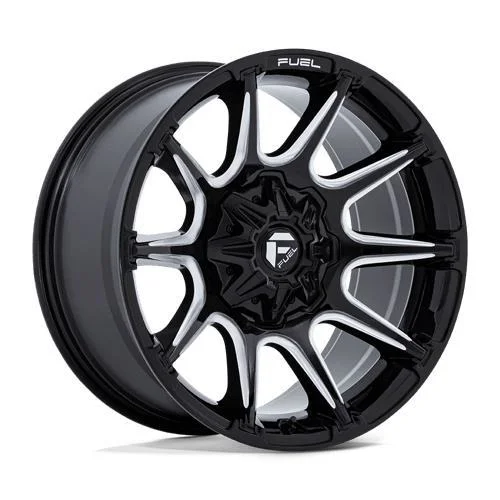 Statusfälgar FC880 SUPER C GLOSS BLACK MILLED 9x20 8/170 ET1
