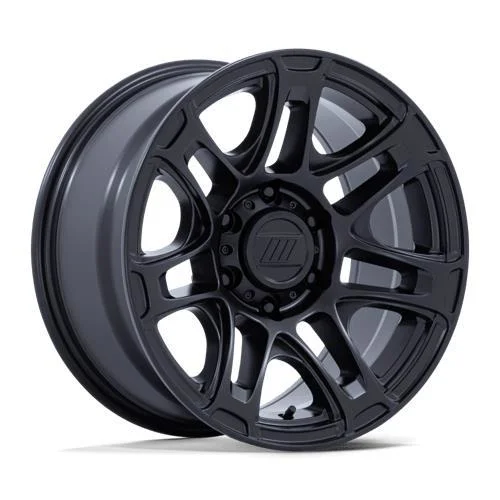 Statusfälgar PA204 ROUGHNECK MATTE BLACK 8x17 6/139,7 ET20