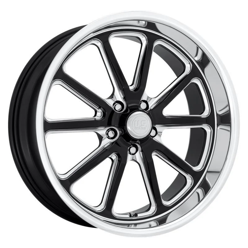 Statusfälgar U117 RAMBLER GLOSS BLACK MILLED 7x18 5/120,65 ET1