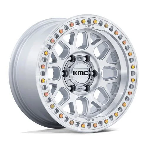 Statusfälgar KM549 GRS GLOSS SILVER W/ MACHINED FACE 9x18 8/170 ET18
