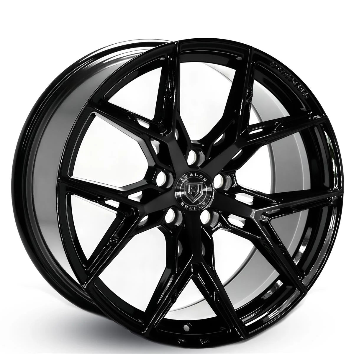 Däckline Avalon AVF7 Black 9.5x19 5/108 ET42
