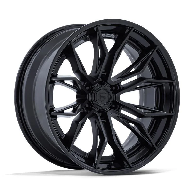 Statusfälgar FC404 MUTINY MATTE BLACK W/ GLOSS BLACK LIP 9x20 8/170 ET1