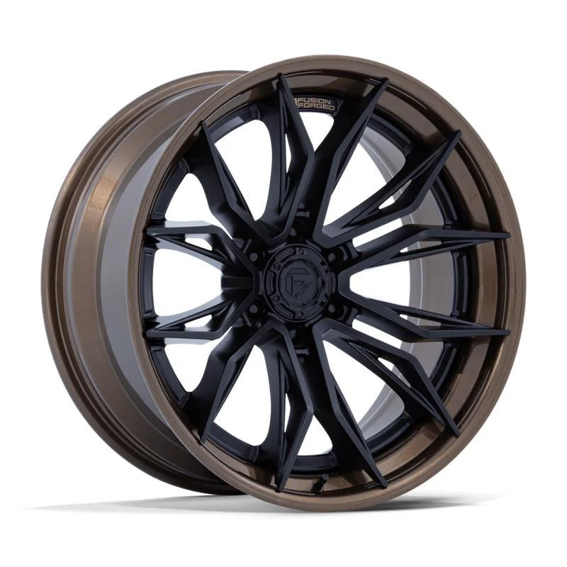 Statusfälgar FC404 MUTINY MATTE BLACK W/ GLOSS BRONZE LIP 9x20 8/165,1 ET1