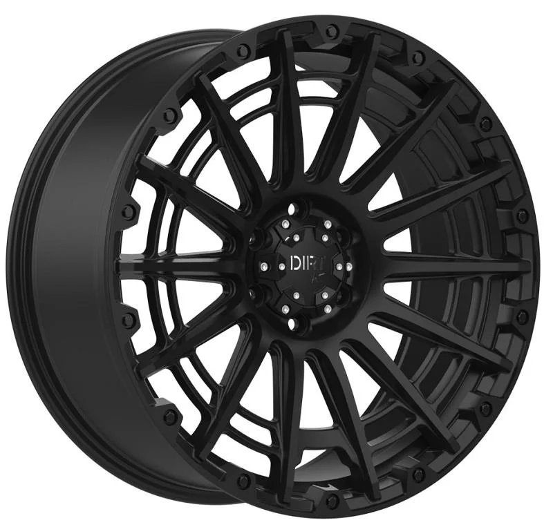 Statusfälgar D56 Flatblack 9.5x22 6/139,7 ET20