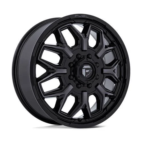 Statusfälgar FLUX DUALLY GLOSS BLACK BRUSH-FC GRAY TINT 8.3x22 8/165,1 ET-201
