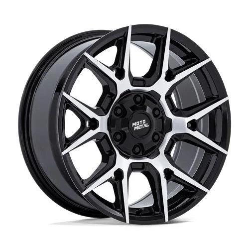 Statusfälgar MO813 MASON GLOSS BLACK W/ MACHINED FACE 9x18 6/135/139,7 ET18
