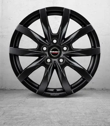 Rautamo BORBET CW5 Black Matt 6x16 5/118 ET68