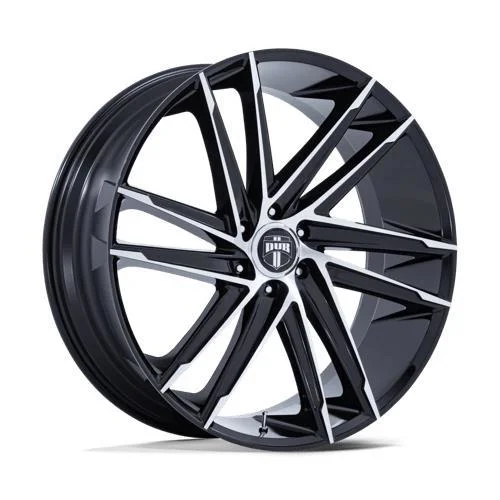 Statusfälgar DC275 BLAZE GLOSS BLACK W/ MACHINED FACE 10x24 6/139,7 ET25
