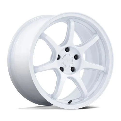 Statusfälgar RC208 BPU GLOSS WHITE 9.5x18 5/120 ET38