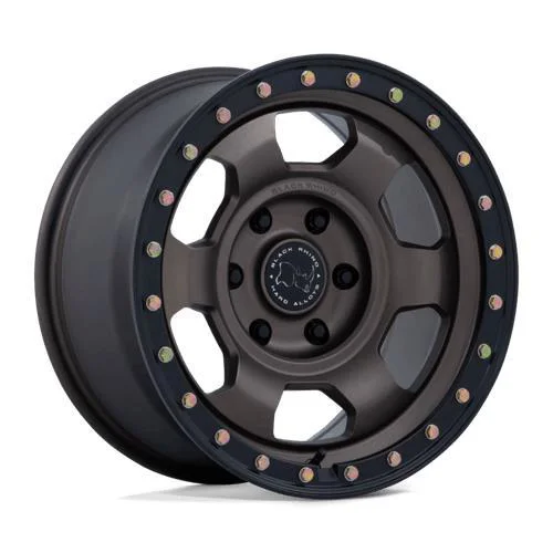 Statusfälgar BR029 TROOPER BURNT BRONZE W/ MATTE BLACK LIP 8.5x17 5/127 ET-10