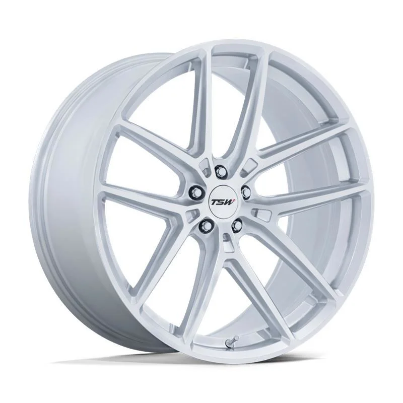 Statusfälgar TW006 IMOLA GLOSS SILVER W/ MACHINED FACE 9x20 5/120 ET27