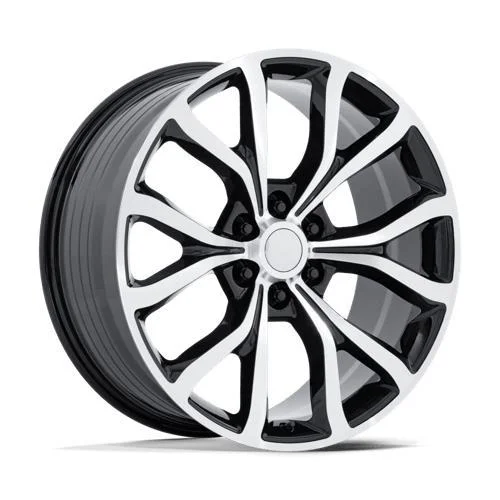 Statusfälgar PR230 GLOSS BLACK W/ MACHINED FACE 9.5x22 6/135 ET44