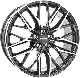 Däckline MONACO WHEELS GPX Gloss Black / Polished 8x20 5/112 ET30