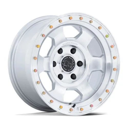 Statusfälgar BR029 TROOPER GLOSS SILVER W/ MACHINED FACE 8.5x17 6/139,7 ET25