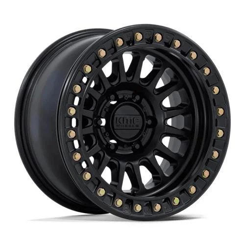 Statusfälgar KM239 IMPACT BEADLOCK MATTE BLACK 9x17 6/135 ET25