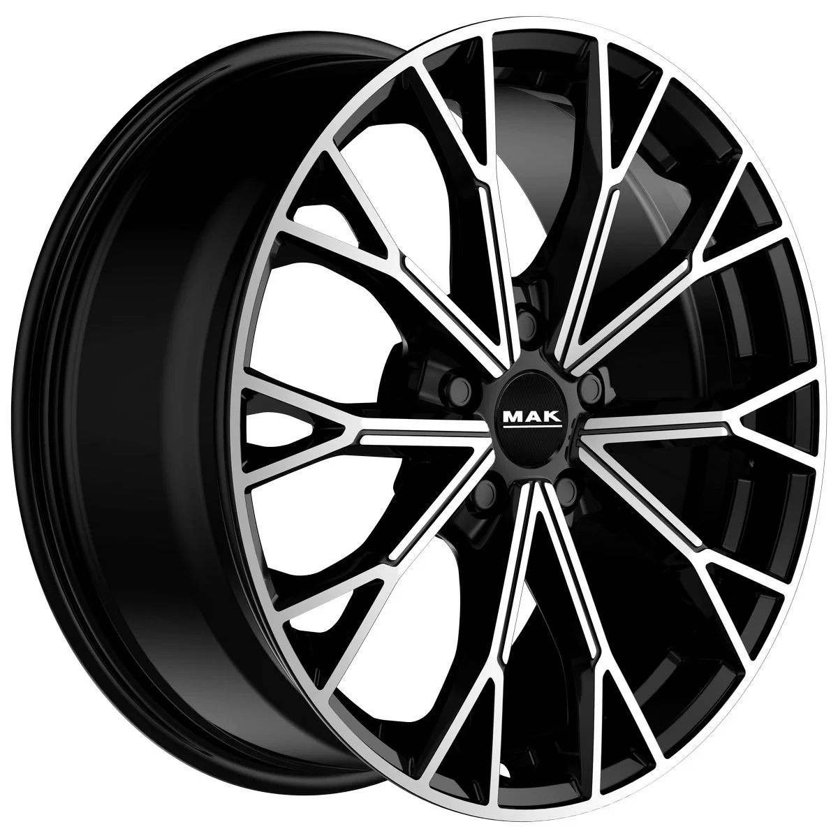 OCL MAK Asphalt blk/pol 8.5x19 5/112 ET46