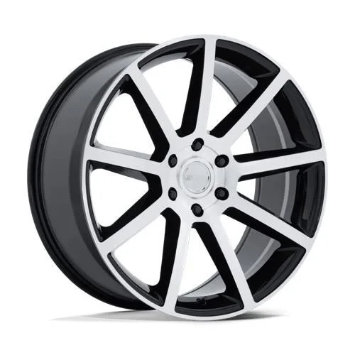 Statusfälgar PE007 P6E GLOSS BLACK W/ MACHINED FACE 9.5x22 6/135 ET30