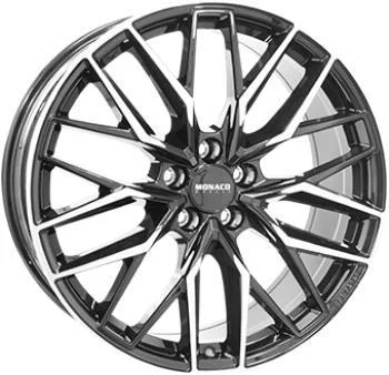 Statusfälgar GPX Black Polished 8x19 5/112 ET45