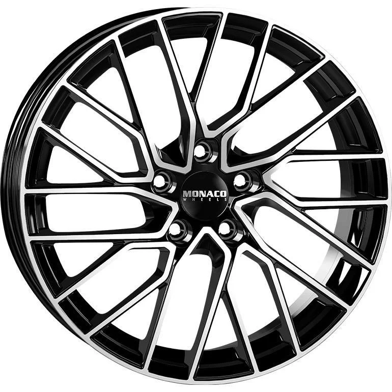 Statusfälgar GP11 Black Polished 8x18 5/112 ET35