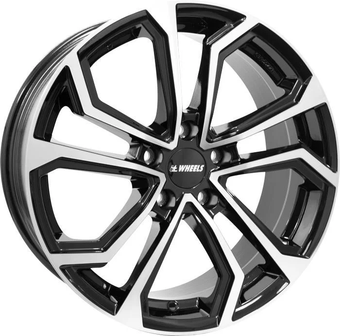 Statusfälgar ELLA Black Polished 8x18 5/108 ET45