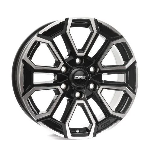 Statusfälgar C35 Black Polished 8x18 6/139,7 ET45