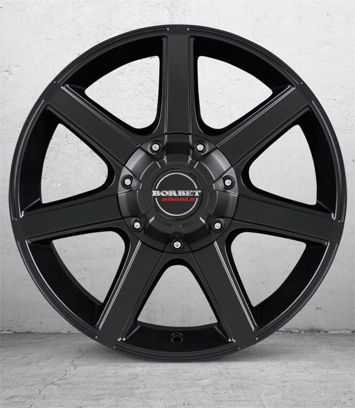 Statusfälgar CWE Matt Black 7x16 6/139,7 ET30