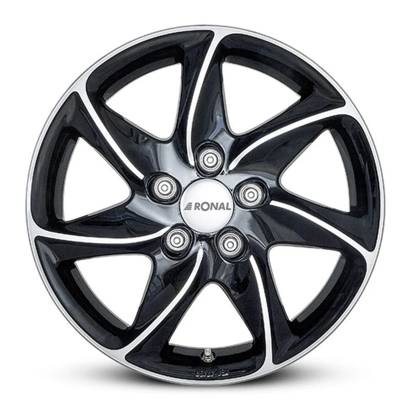 Statusfälgar R51 Black Polished 8x18 5/108 ET45