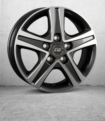 Statusfälgar CWD Anthracite Dark Polished 7x17 5/108 ET46