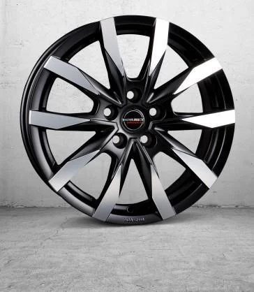 Statusfälgar CW5 Matt Black Polished 6x16 5/118 ET68