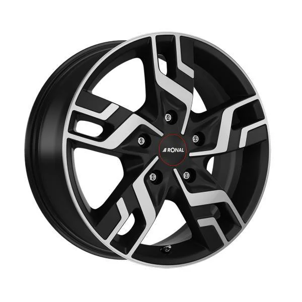 Statusfälgar R64 Matt Black Polished 7x17 5/130 ET33